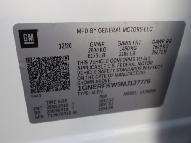 2021 Chevrolet Traverse - $18,778