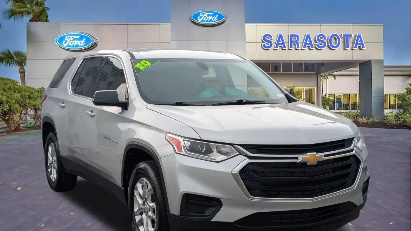 Preowned 2020 Chevrolet Traverse LS for Sale
