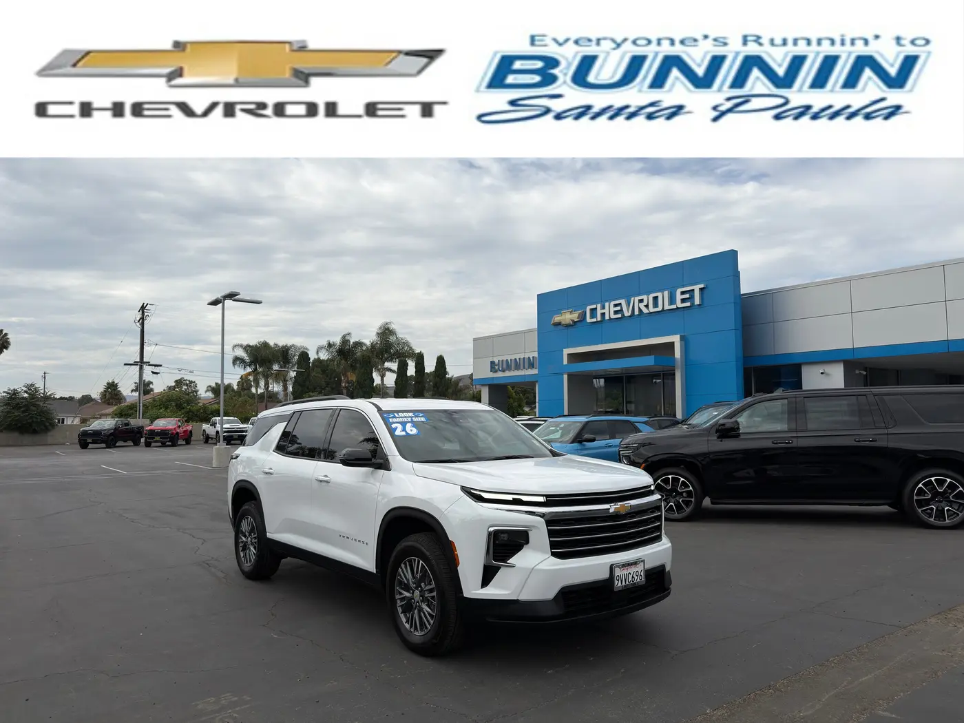 2026 Chevrolet Traverse - $38,805