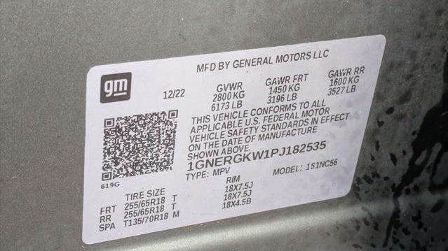 2023 Chevrolet Traverse LT Cloth