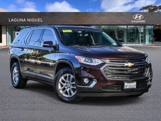 2020 Chevrolet Traverse with Black Cherry Metallic Exterior