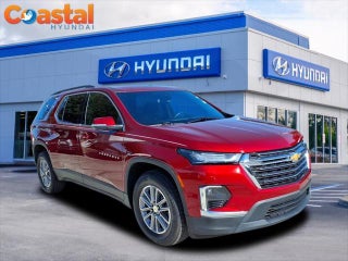 2022 Chevrolet Traverse with Cherry Red Tintcoat Exterior