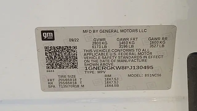 2023 Chevrolet Traverse LT Cloth