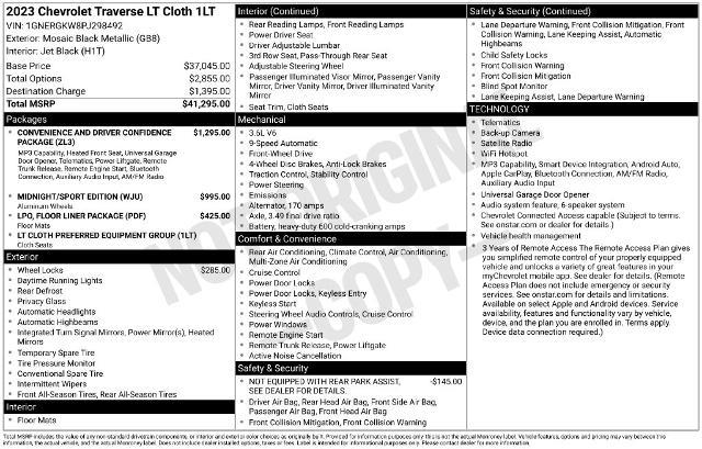 2023 Chevrolet Traverse - $28,235
