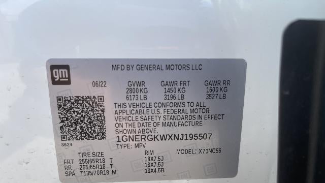 2022 Chevrolet Traverse LT Cloth