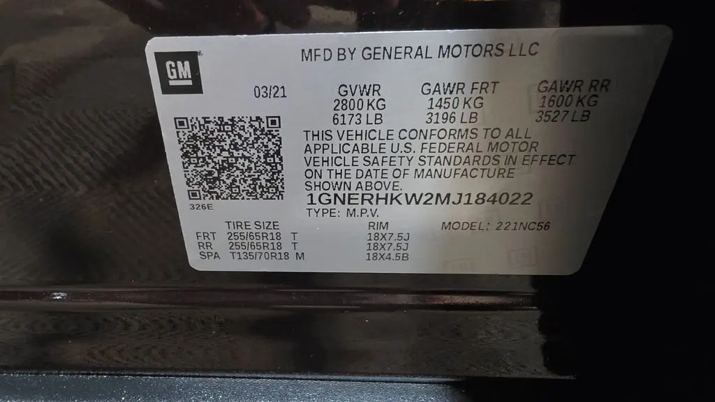 2021 Chevrolet Traverse LT Leather