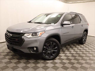 2021 Chevrolet Traverse with Satin Steel Metallic Exterior