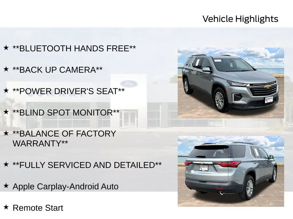 2023 Chevrolet Traverse - $28,295
