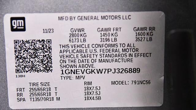 2023 Chevrolet Traverse LT Cloth