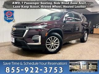 2023 Chevrolet Traverse with Black Cherry Metallic Exterior