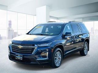 2023 Chevrolet Traverse with Northsky Blue Metallic Exterior
