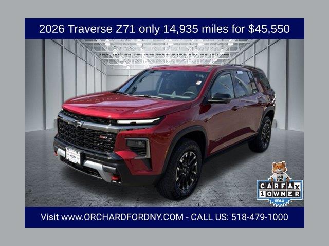 2026 Chevrolet Traverse - $45,550
