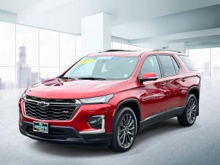 2023 Chevrolet Traverse with Radiant Red Tintcoat Exterior