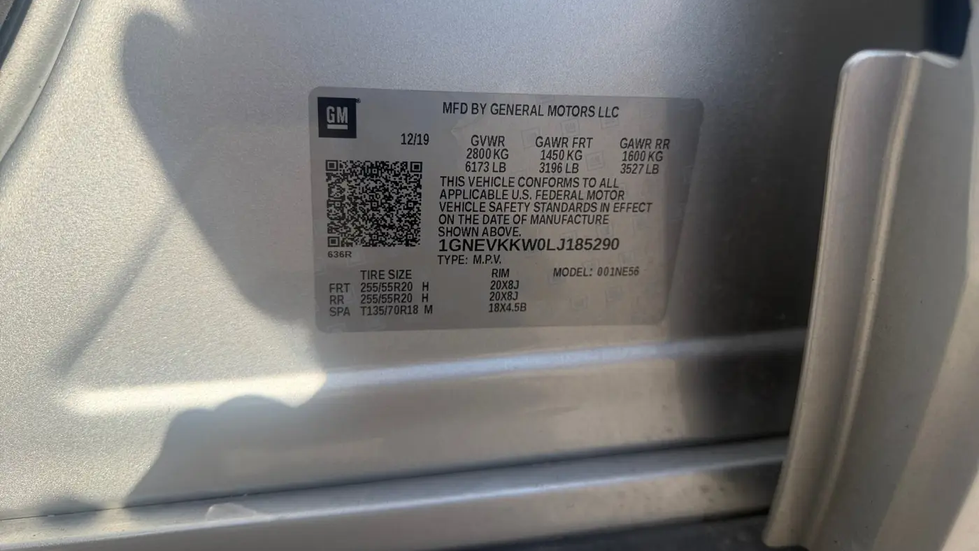 2020 Chevrolet Traverse Premier