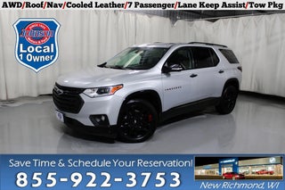 2021 Chevrolet Traverse with Silver Ice Metallic Exterior