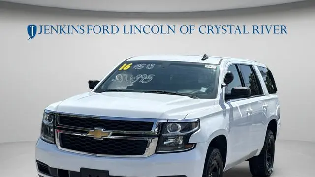 2016 Chevrolet Tahoe Police