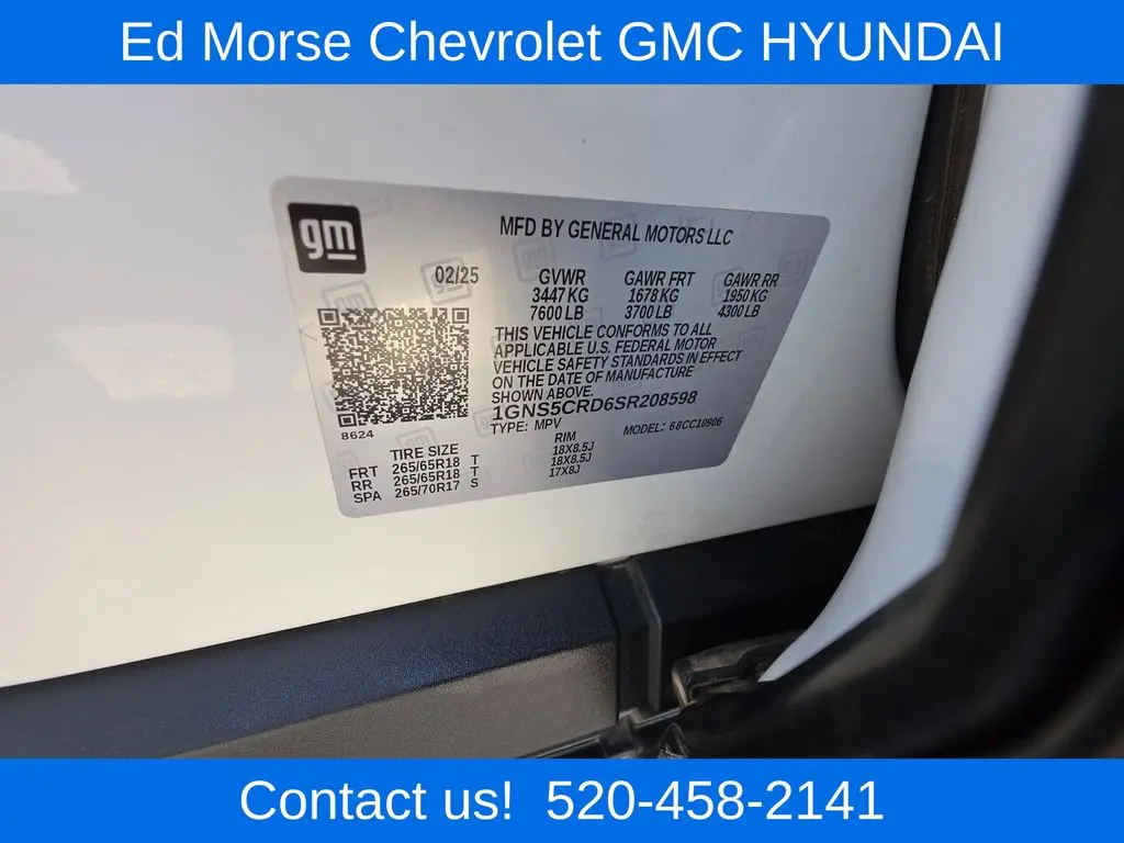 2025 Chevrolet Suburban - $51,094