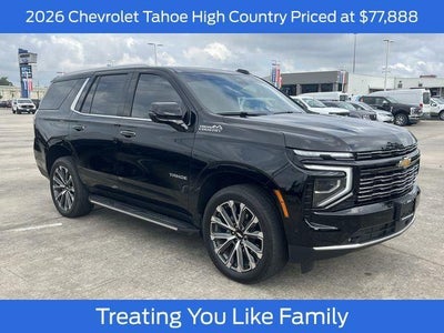 Photo of a 2026 Chevrolet Tahoe 4X2 High Country 4DR SUV for sale