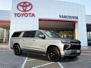 2025 Chevrolet Suburban with Sterling Gray Metallic Exterior