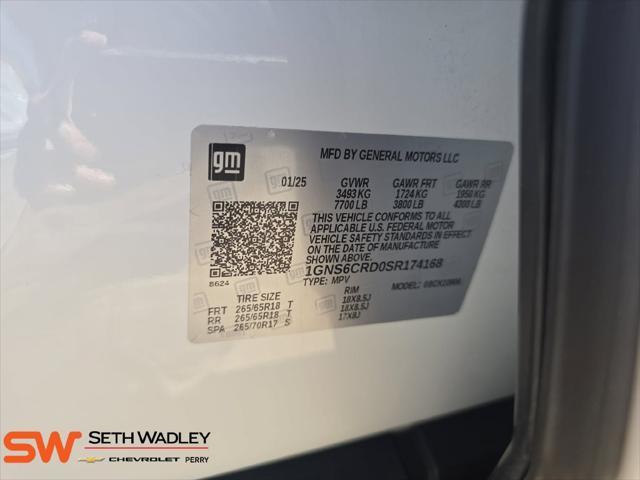 2025 Chevrolet Suburban - $53,500