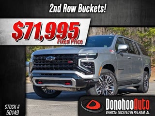 2025 Chevrolet Suburban with Sterling Gray Metallic Exterior