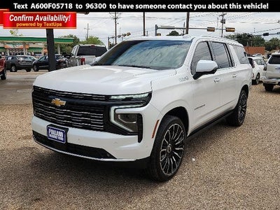 2025 Chevrolet Suburban 4X4 High Country 4DR SUV