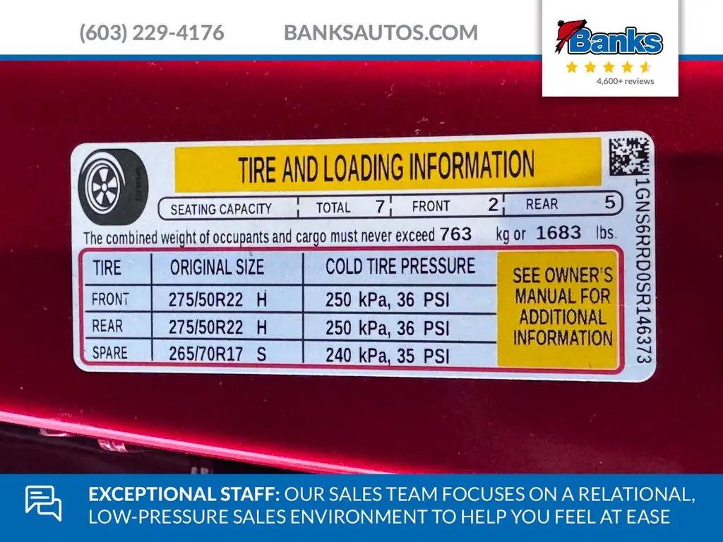 2025 Chevrolet Tahoe - $68,987