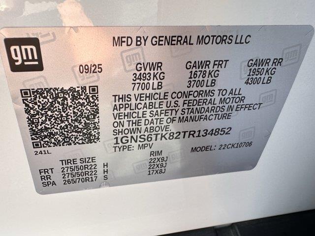 2026 Chevrolet Tahoe - $82,890