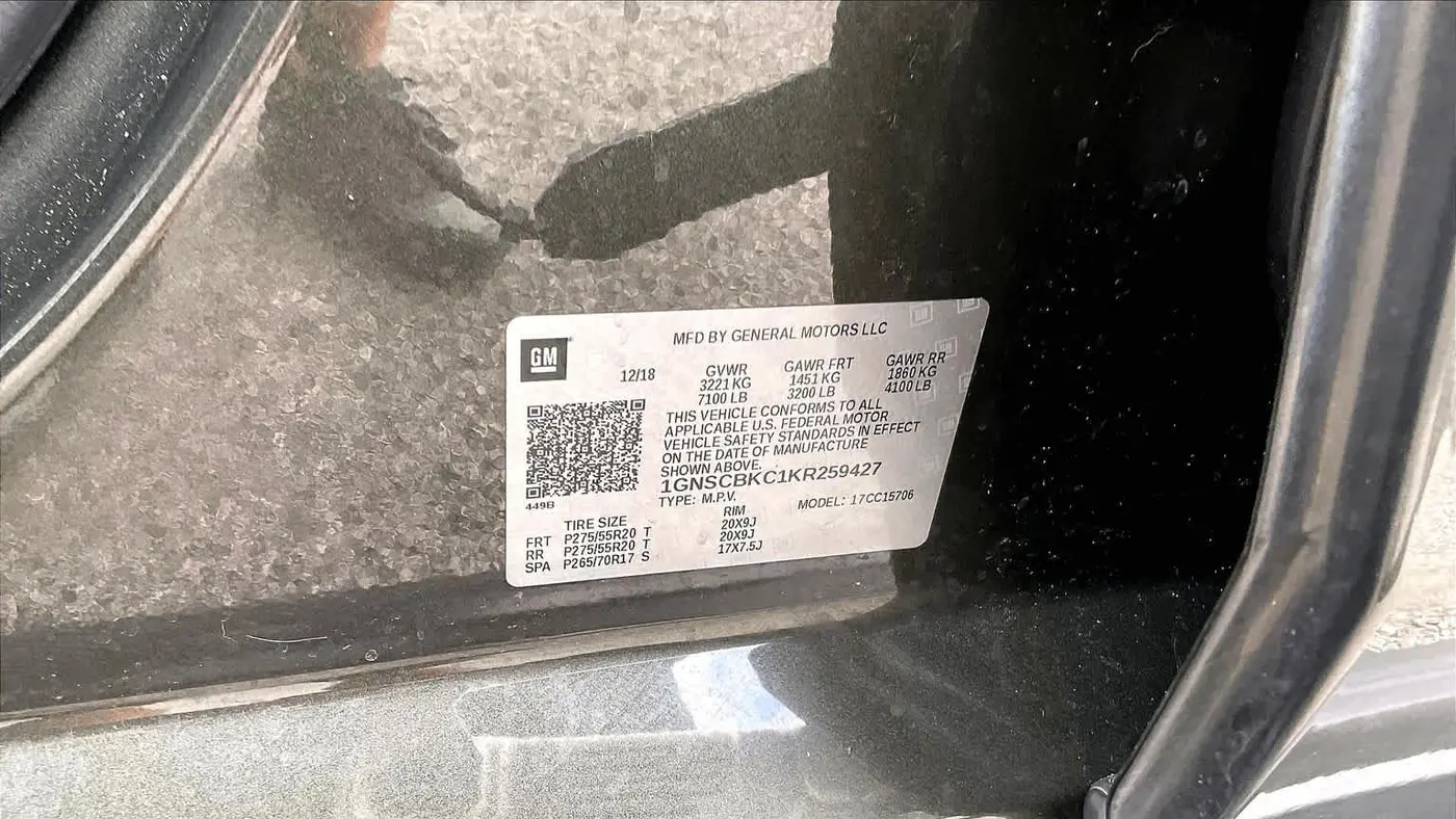 2019 Chevrolet Tahoe LT