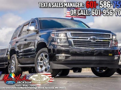 2018 Chevrolet Tahoe 4X2 Premier 4DR SUV