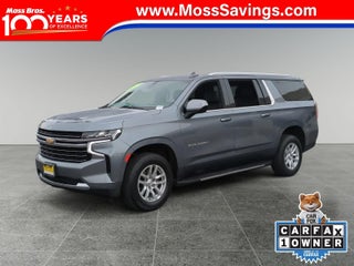 2022 Chevrolet Suburban with Satin Steel Met Exterior