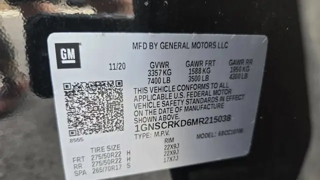 2021 Chevrolet Tahoe RST