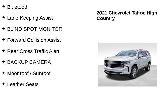2021 Chevrolet Tahoe High Country