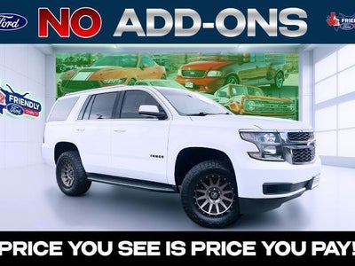 2020 Chevrolet Tahoe 4X4 LT 4DR SUV