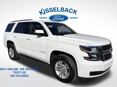 2018 Chevrolet Tahoe 4X4 LT 4DR SUV
