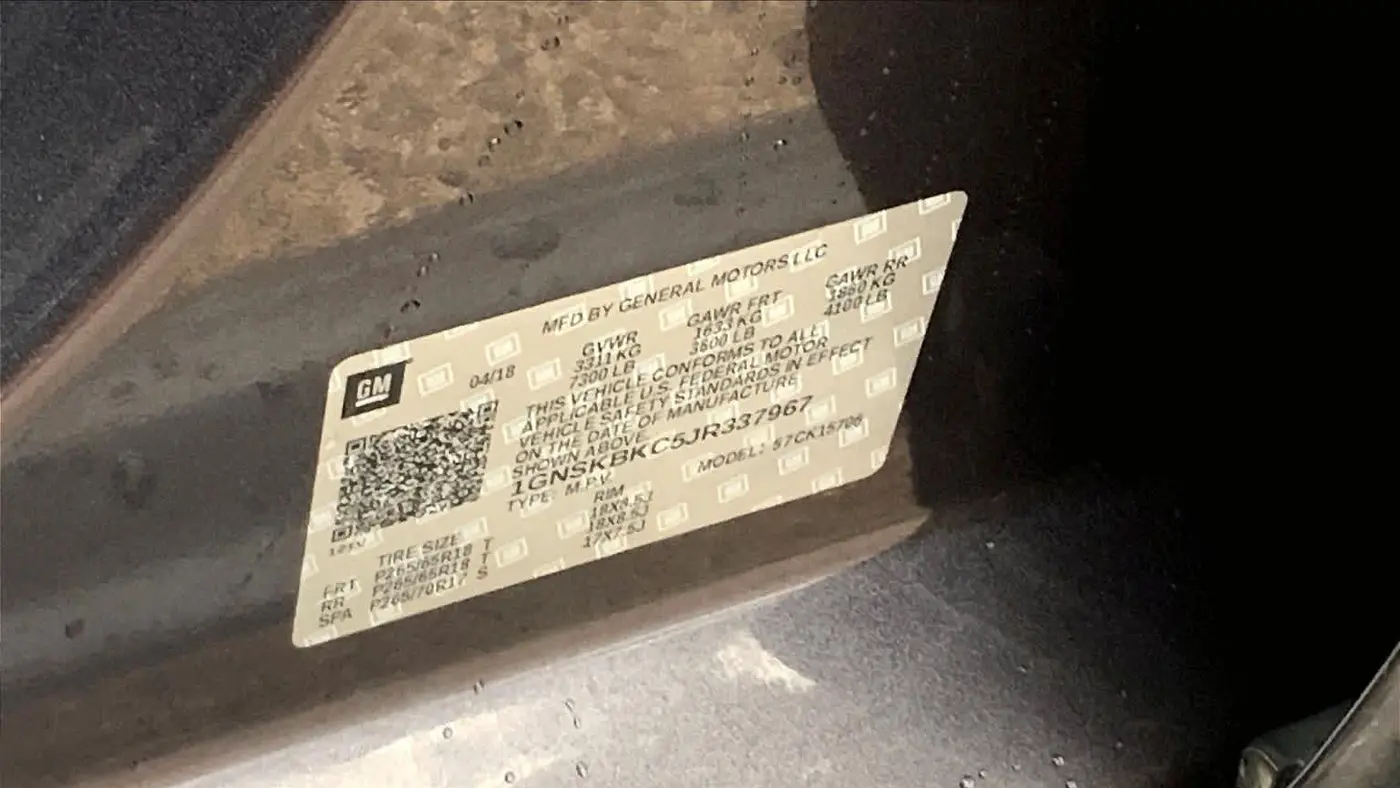 2018 Chevrolet Tahoe LT