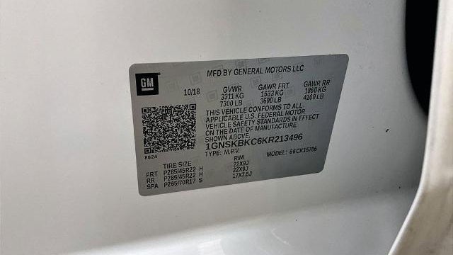 2019 Chevrolet Tahoe LT