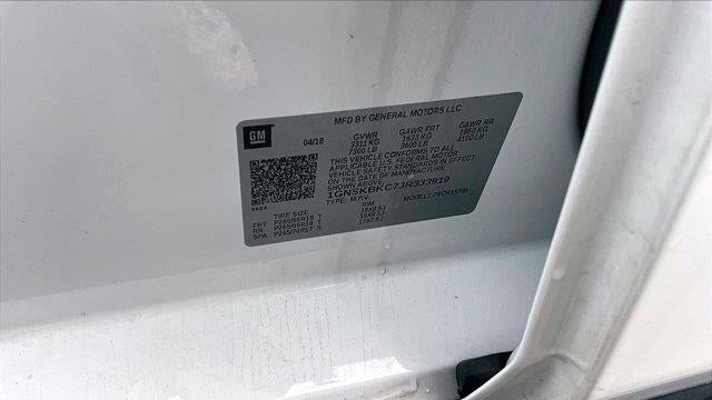 2018 Chevrolet Tahoe LT