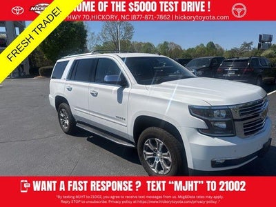 2015 Chevrolet Tahoe 4X4 LTZ 4DR SUV