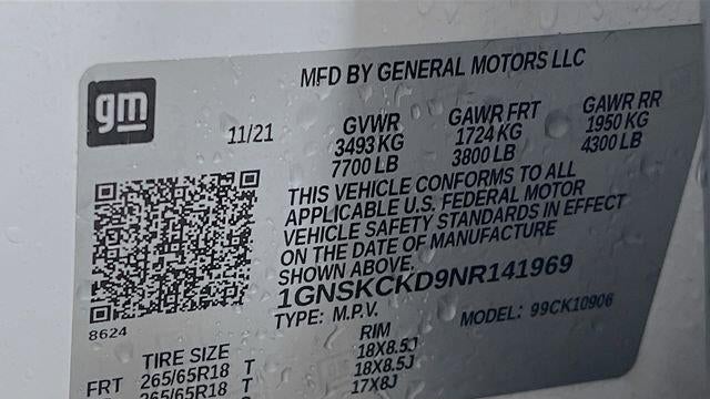 2022 Chevrolet Suburban LT