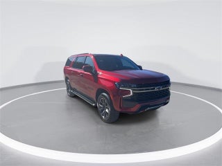 2021 Chevrolet Suburban with Cherry Red Tintcoat Exterior