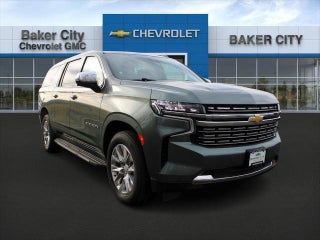 2023 Chevrolet Suburban with Silver Sage Metallic Exterior