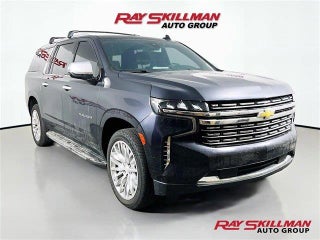 2022 Chevrolet Suburban with Dark Ash Metallic Exterior
