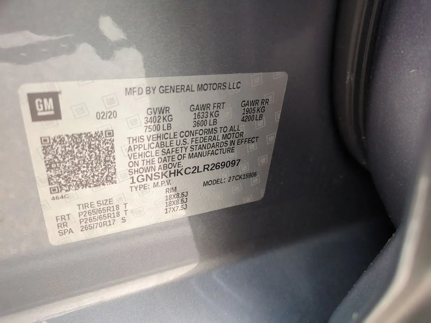 2020 Chevrolet Suburban - $29,990