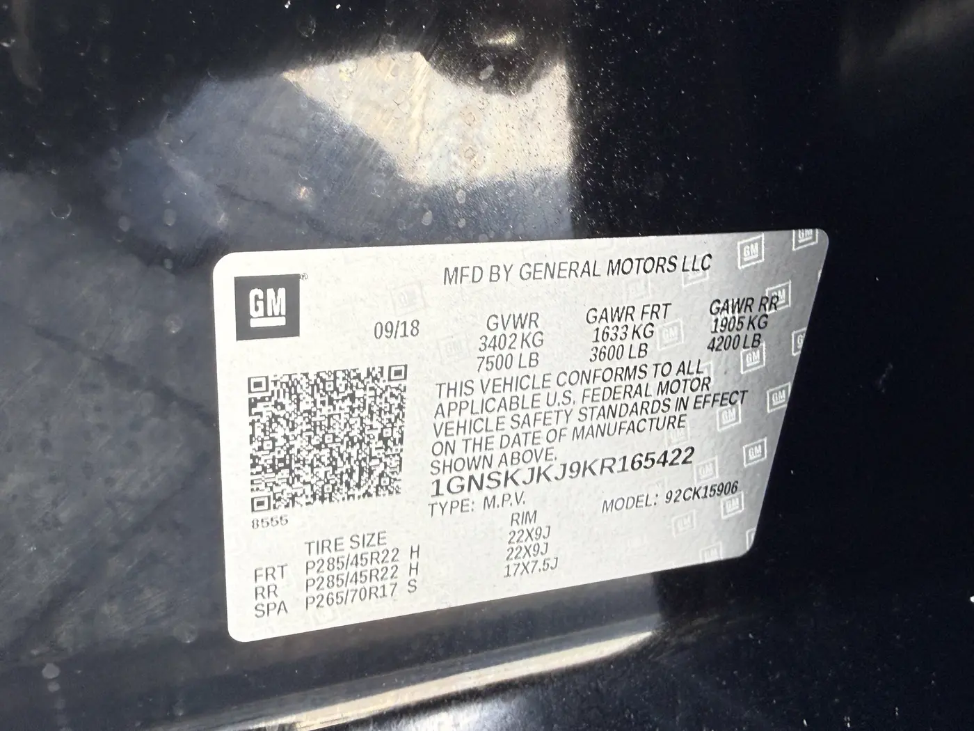 2019 Chevrolet Suburban - $29,750