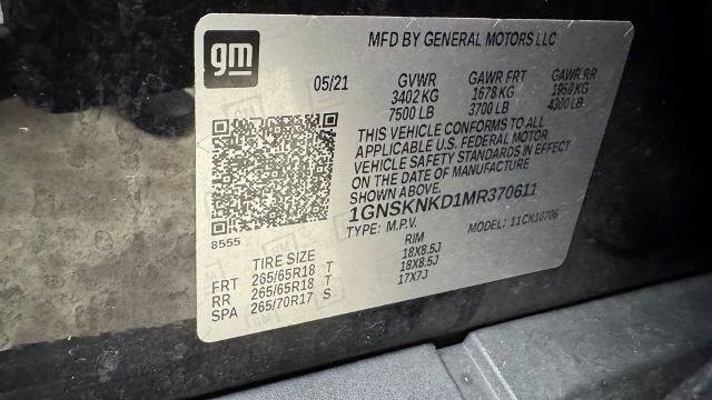 2021 Chevrolet Tahoe LT