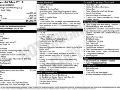 2024 Chevrolet Tahoe 4X4 LT 4DR SUV