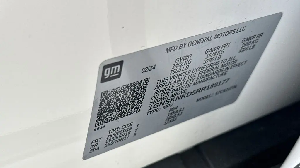 2024 Chevrolet Tahoe LT