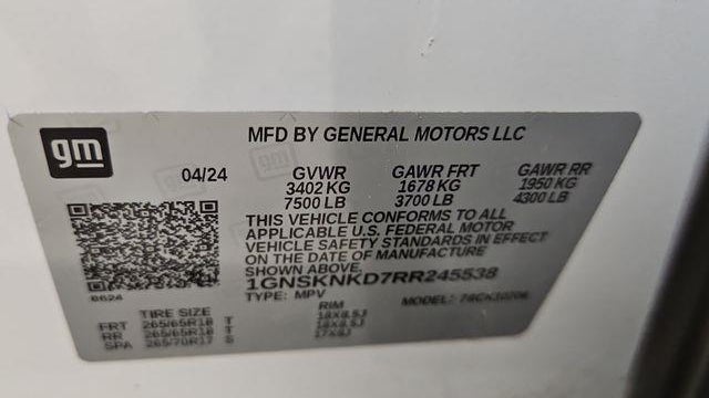 2024 Chevrolet Tahoe LT