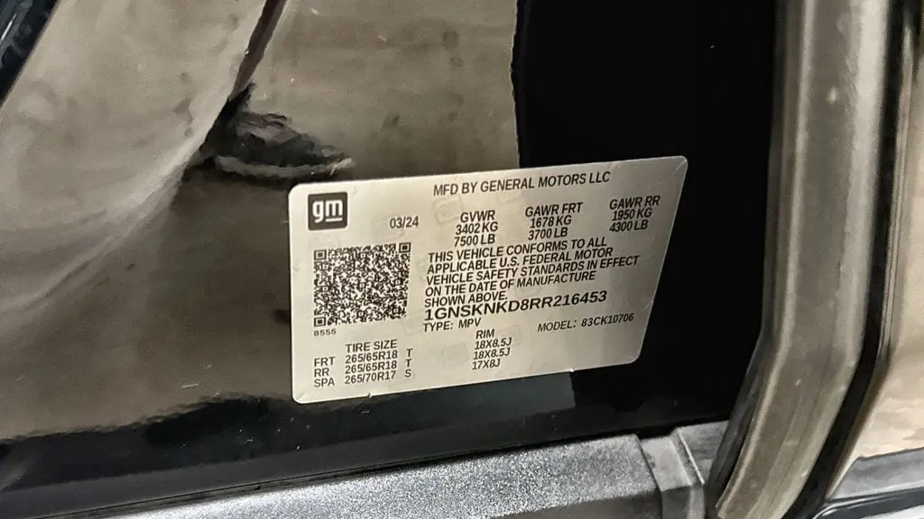2024 Chevrolet Tahoe LT